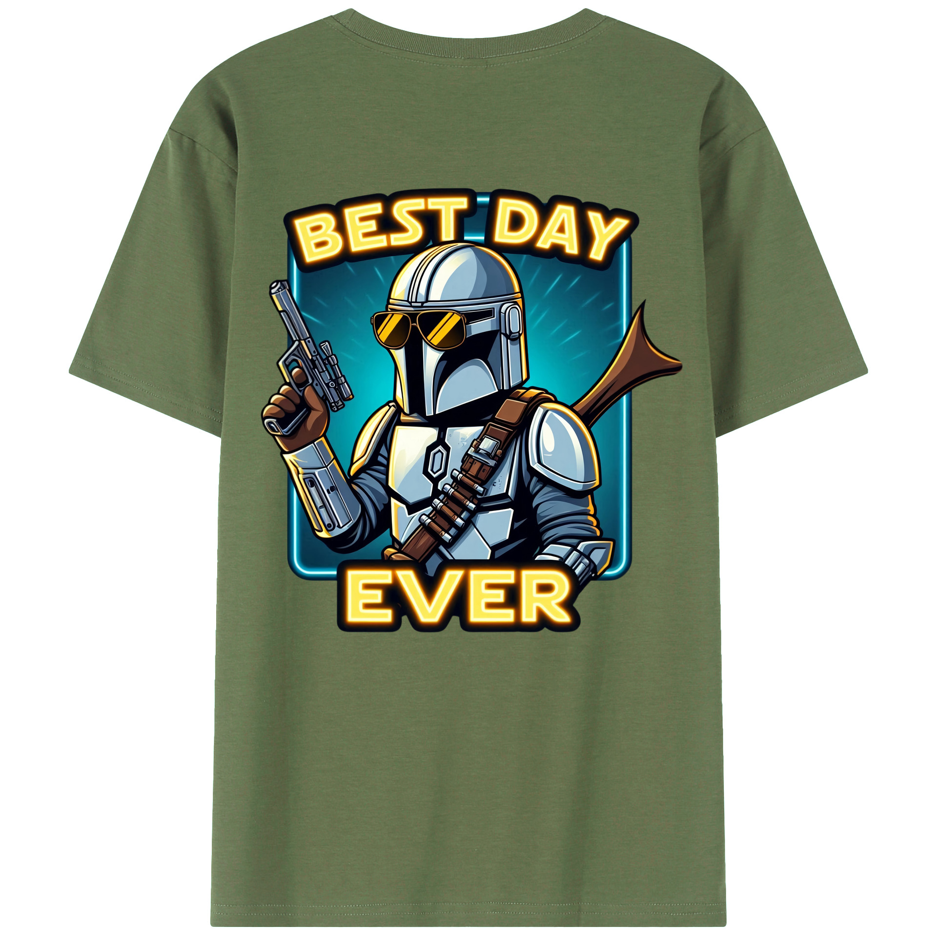 （画像用） スター・ウォーズ Star Wars 綿100％ メンズ半袖Tシャツ（バックプリント） 通気性